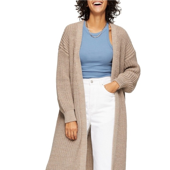 ModCloth Dreamers wide knit cardigan duster - Picture 1 of 11
